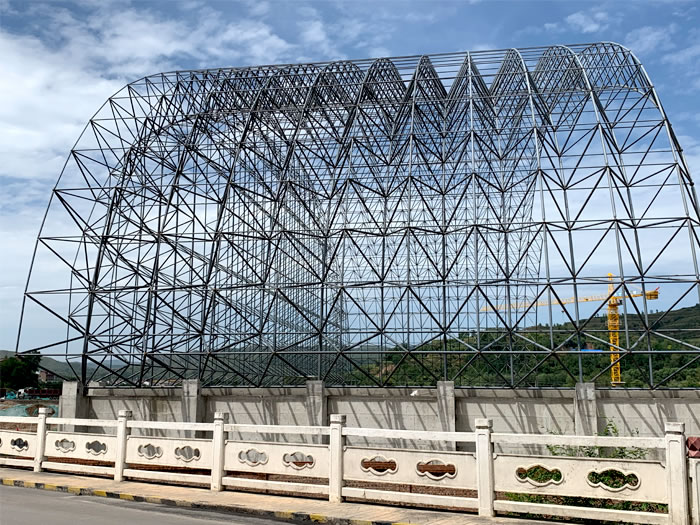 溧阳山寨矿储煤棚网架